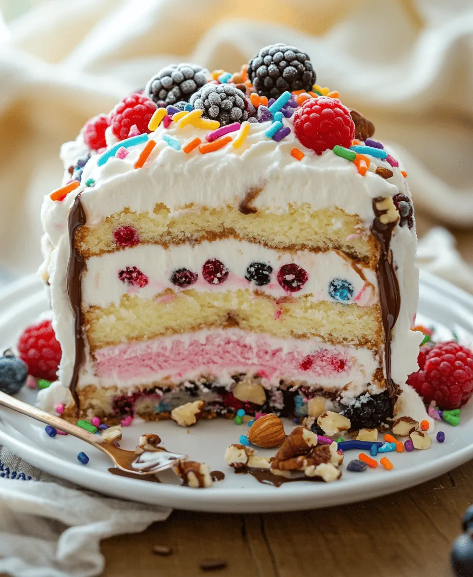 Ice cream cake is a beloved dessert enjoyed by people of all ages, making it a perfect choice for birthdays, celebrations, and even casual get-togethers. This delightful fusion of cake and ice cream combines the best of both worlds, offering a refreshing and indulgent experience. The versatility of ice cream cake allows for endless variations, accommodating different flavor preferences and dietary needs. Today, we’re excited to share the recipe for Yummy Ice Cream Cake Delight, a crowd-pleaser that is not only simple to prepare but also visually stunning.