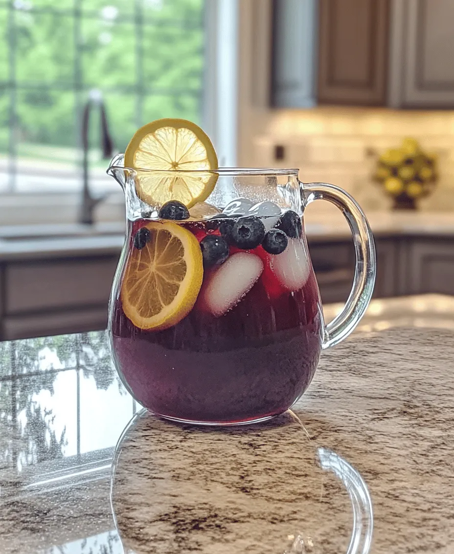 As the sun shines brighter and temperatures rise, the craving for refreshing beverages becomes almost universal. Summer is synonymous with cool drinks that not only quench our thirst but also invigorate our spirits. Among the myriad of options available, blueberry tea lemonade stands out as a unique and delicious choice. This delightful concoction combines the robust flavors of tea with the sweetness of blueberries and the zesty brightness of fresh lemons, creating a drink that's both refreshing and revitalizing.
