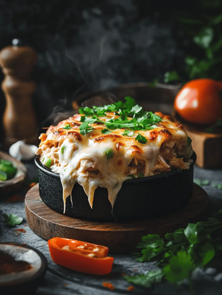 The Creamy Chicken Enchilada Casserole is not just another casserole; it is an embodiment of comfort, warmth, and a taste adventure that transports you to a world of bold flavors and rich ingredients. The magic lies in the harmonious blend of creamy elements with the zest of traditional enchiladas. This dish manages to fulfill the cravings for both the familiar and the exciting—offering a sense of nostalgia while introducing an innovative twist. As you delve into this recipe, you will discover how easily it can be adapted to suit various dietary needs, making it a versatile option for any household.