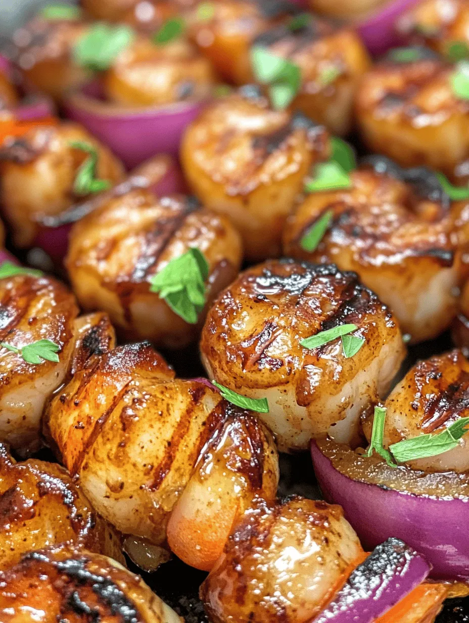 If you're looking for a dish that marries convenience with flavor, look no further than honey garlic grilled shrimp kabobs. Bursting with a delightful combination of sweet and savory flavors, this dish elevates the humble shrimp to new culinary heights. Shrimp kabobs are not only quick to prepare but also a crowd-pleaser at any gathering. Whether you're hosting a family dinner, firing up the grill for a summer barbecue, or simply looking for a delicious meal to whip up on a weeknight, these kabobs offer a versatile and appetizing solution.