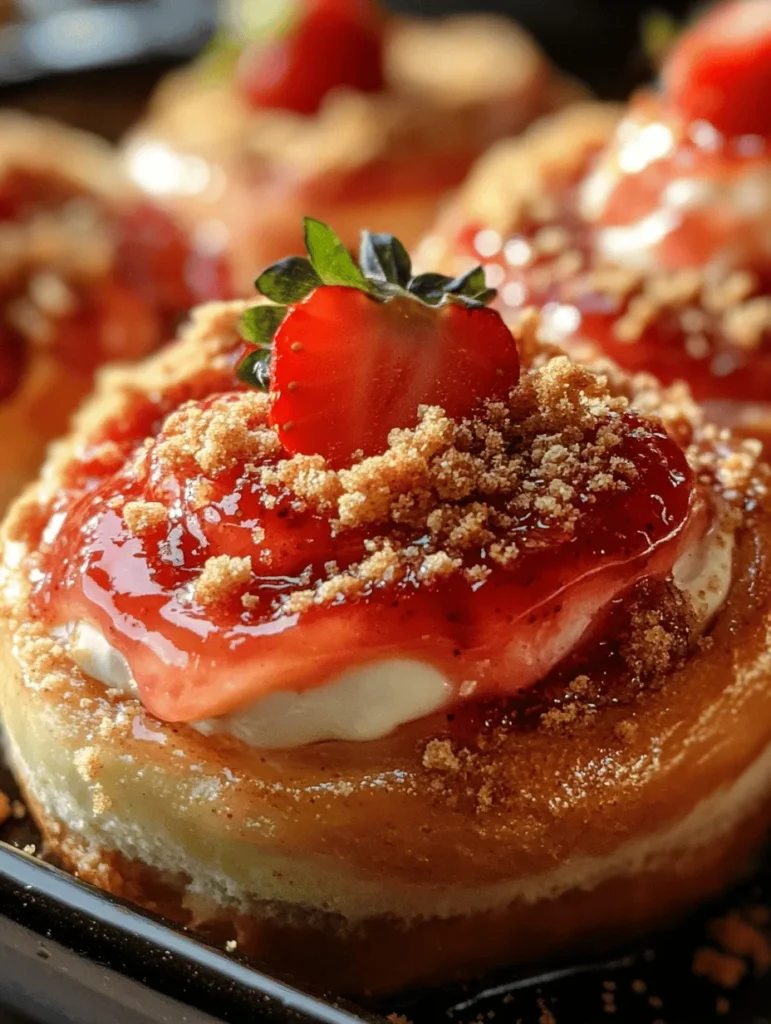 Before diving into the preparation steps, it’s essential to understand the key components that contribute to the deliciousness of strawberry cheesecake cinnabon rolls. Each ingredient plays a vital role in creating the perfect balance of flavors and textures.