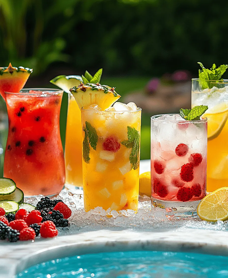 As the sun shines brightly and the temperatures rise, there's nothing quite like a refreshing drink to help beat the heat. Summer is the perfect season to indulge in beverages that are not only delicious but also revitalizing, quenching your thirst while providing a burst of flavor. Whether you're lounging by the pool, hosting a backyard barbecue, or simply enjoying a quiet afternoon, homemade summer drinks can elevate your experience and bring a sense of joy and connection.