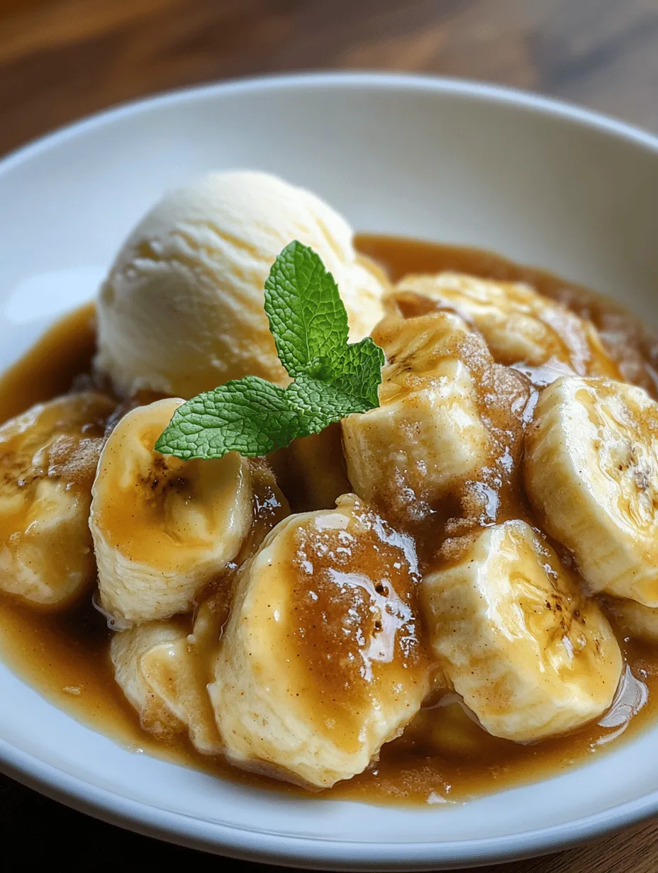 Bananas Foster is more than just a dessert; it’s a delightful experience that captivates both the palate and the eyes. Originating in the vibrant city of New Orleans in the 1950s, this classic dish combines the natural sweetness of ripe bananas with a rich, buttery sauce infused with the warm flavors of cinnamon and rum. The pièce de résistance comes when the dessert is flambéed, creating a spectacular presentation that transforms a simple banana dish into an unforgettable culinary adventure.