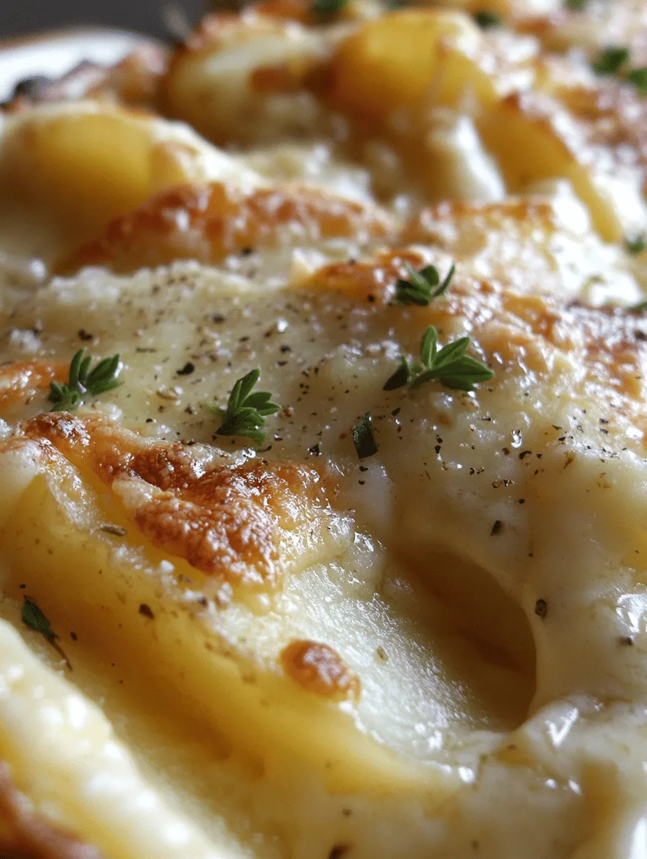 At the heart of every great scalloped potato dish are the potatoes themselves, and Yukon Gold potatoes are the star of this recipe. Known for their smooth, buttery texture and slightly sweet flavor, Yukon Golds are a favorite among chefs for their versatility in cooking. With a thin skin that doesn’t need peeling, these potatoes can be sliced directly into the dish, adding both flavor and visual appeal.