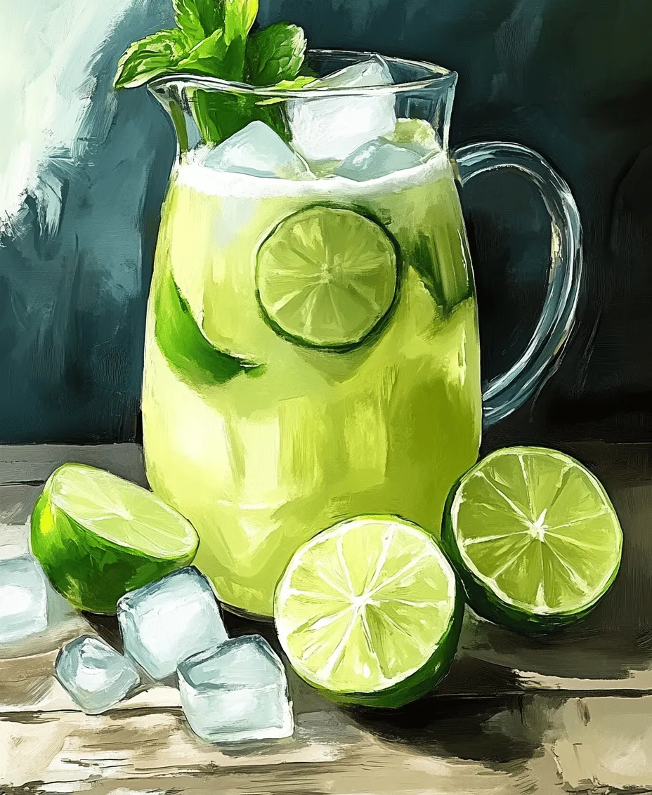 Brazilian lemonade, known as 
