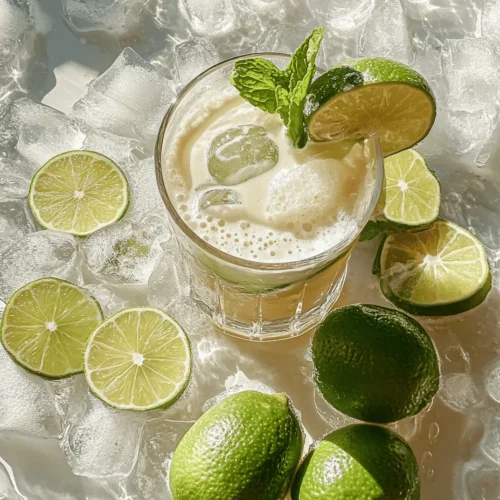 Brazilian lemonade, known as "limonada suíça," is a beloved beverage that captures the essence of Brazil's vibrant culture. Unlike traditional lemonade, this refreshing drink features a unique twist that sets it apart: it uses limes instead of lemons and incorporates sweetened condensed milk, resulting in a luscious, creamy texture that perfectly complements the zesty citrus flavor. This delightful concoction has gained immense popularity not just in Brazil, but around the world, thanks to its refreshing taste and ease of preparation.
