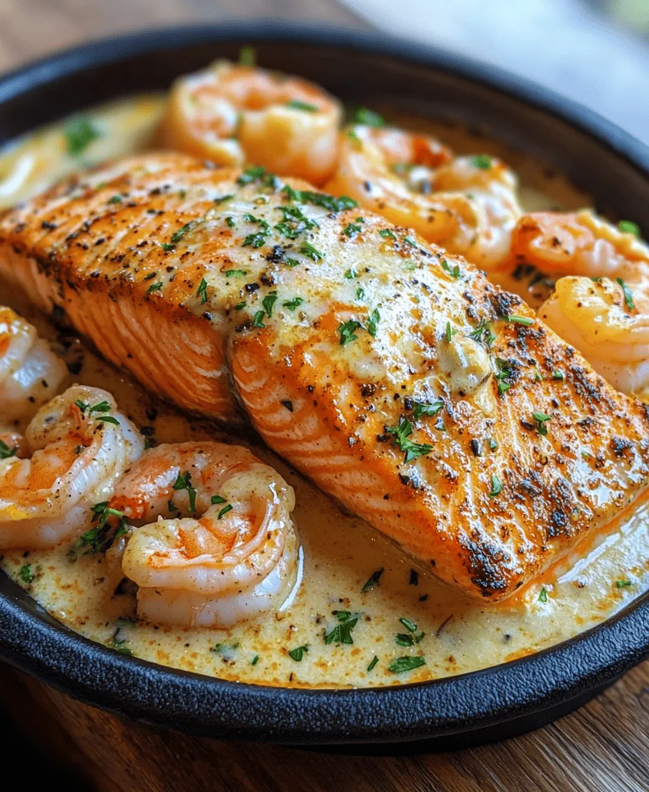 In the world of culinary delights, few dishes can match the vibrant flavors and comforting essence of Cajun Shrimp and Salmon with Garlic Cream Sauce. This recipe combines succulent shrimp and tender salmon, enhanced by the bold spices of Cajun seasoning and a luxurious garlic cream sauce. Perfect for family dinners or special occasions, this dish is not only easy to prepare but also packed with flavor. The marriage of seafood with the creamy, garlicky sauce creates a dish that is truly irresistible, making it a favorite among seafood lovers and those who appreciate the rich tapestry of Cajun cuisine. In this article, we will explore the ingredients, preparation steps, and the unique flavors that make this dish a standout.