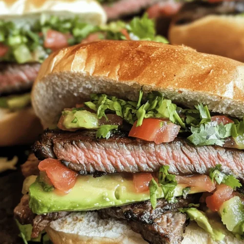 When it comes to the vibrant and diverse world of Mexican cuisine, few dishes can rival the allure of Carne Asada sandwiches. Bursting with mouthwatering flavors and adorned with a palette of colorful ingredients, these sandwiches have become a beloved staple for food enthusiasts around the globe. What sets them apart is not only the succulent, marinated steak but also the way they invite creativity and personalization, making them perfect for any occasion. Whether you're hosting a casual gathering, enjoying a picnic, or simply craving a satisfying meal, Carne Asada sandwiches offer a delightful blend of simplicity and sophistication that makes them a go-to choice for many.