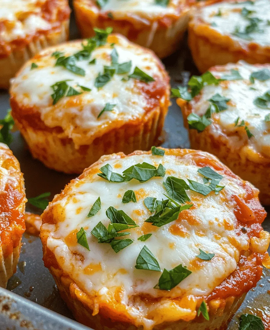 So, what exactly are Chicken Parmesan Cups? At their core, they are miniature cups made from ground chicken, seasoned and mixed with herbs, spices, and cheeses, then baked to perfection in a muffin tin. This unique presentation transforms the beloved Chicken Parmesan into a fun and portable option that everyone can enjoy. The inspiration for these cups comes from the traditional Chicken Parmesan dish, which typically features breaded and fried chicken cutlets topped with marinara sauce and melted cheese. By reimagining it in cup form, we not only create a visually appealing dish but also enhance the flavor experience through various textures.