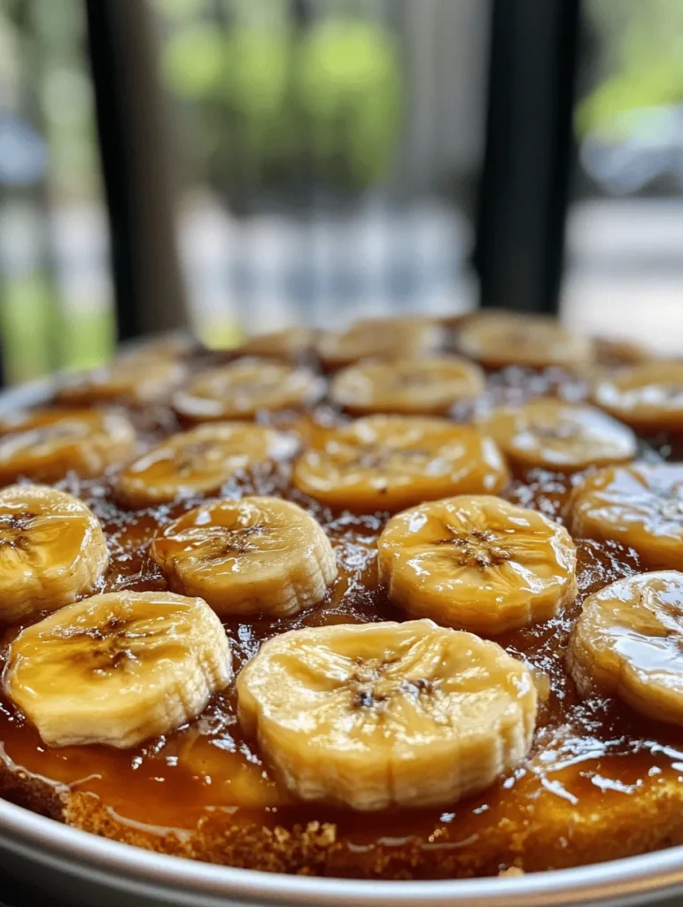 Welcome to the delightful world of baking, where we transform humble ingredients into extraordinary treats. Today, we will embark on a culinary journey with our featured recipe: Banana Bliss: Upside Down Cake Delight. This moist and flavorful cake is a perfect harmony of sweet, ripe bananas and a luscious, caramel-like brown sugar topping that creates an irresistible dessert or a charming afternoon snack. Not only is this banana upside-down cake simple to make, but it's also a guaranteed crowd-pleaser, making it an ideal choice for family gatherings, celebrations, or a cozy evening at home.