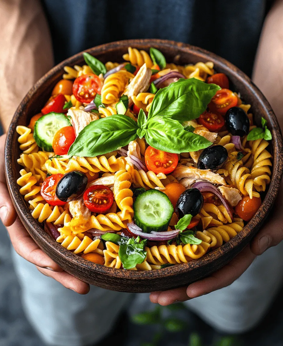 To truly appreciate and create a Cold Chicken Pasta Salad that bursts with flavor, it’s essential to understand the significance of each ingredient. This dish is a canvas, and the ingredients are your palette, allowing you to paint a meal that is not only delicious but also nourishing.