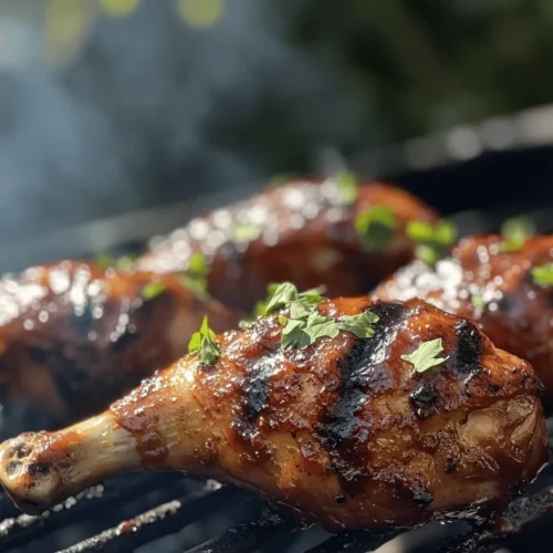 BBQ chicken drumsticks are a crowd-pleasing favorite that never fails to impress at gatherings, summer barbecues, and family dinners alike. Their irresistible combination of juicy meat, crispy skin, and smoky flavor makes them a staple at any outdoor feast. This recipe for Sizzling BBQ Chicken Drumsticks will transport your taste buds to a summer paradise, even if you're cooking indoors. The secret to achieving that perfect balance of taste and tenderness lies in using the right marinade and mastering your grilling technique.
