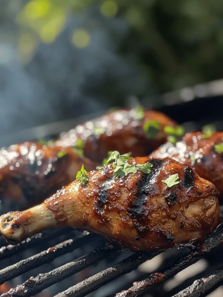 BBQ chicken drumsticks are a crowd-pleasing favorite that never fails to impress at gatherings, summer barbecues, and family dinners alike. Their irresistible combination of juicy meat, crispy skin, and smoky flavor makes them a staple at any outdoor feast. This recipe for Sizzling BBQ Chicken Drumsticks will transport your taste buds to a summer paradise, even if you're cooking indoors. The secret to achieving that perfect balance of taste and tenderness lies in using the right marinade and mastering your grilling technique.