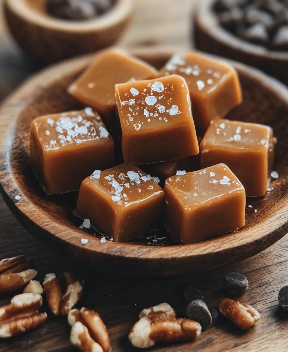Delve into the sweet world of homemade confections with our delightful recipe for Six Minute Caramels. In just 20 minutes, you can create a batch of rich, buttery caramels that will satisfy any sweet tooth. These caramels are not just a treat; they are a culinary experience that transforms simple ingredients into something truly special. With an easy-to-follow method, this recipe ensures a smooth texture and the perfect balance of sweetness and saltiness, making it an ideal indulgence for special occasions or just a cozy night in.