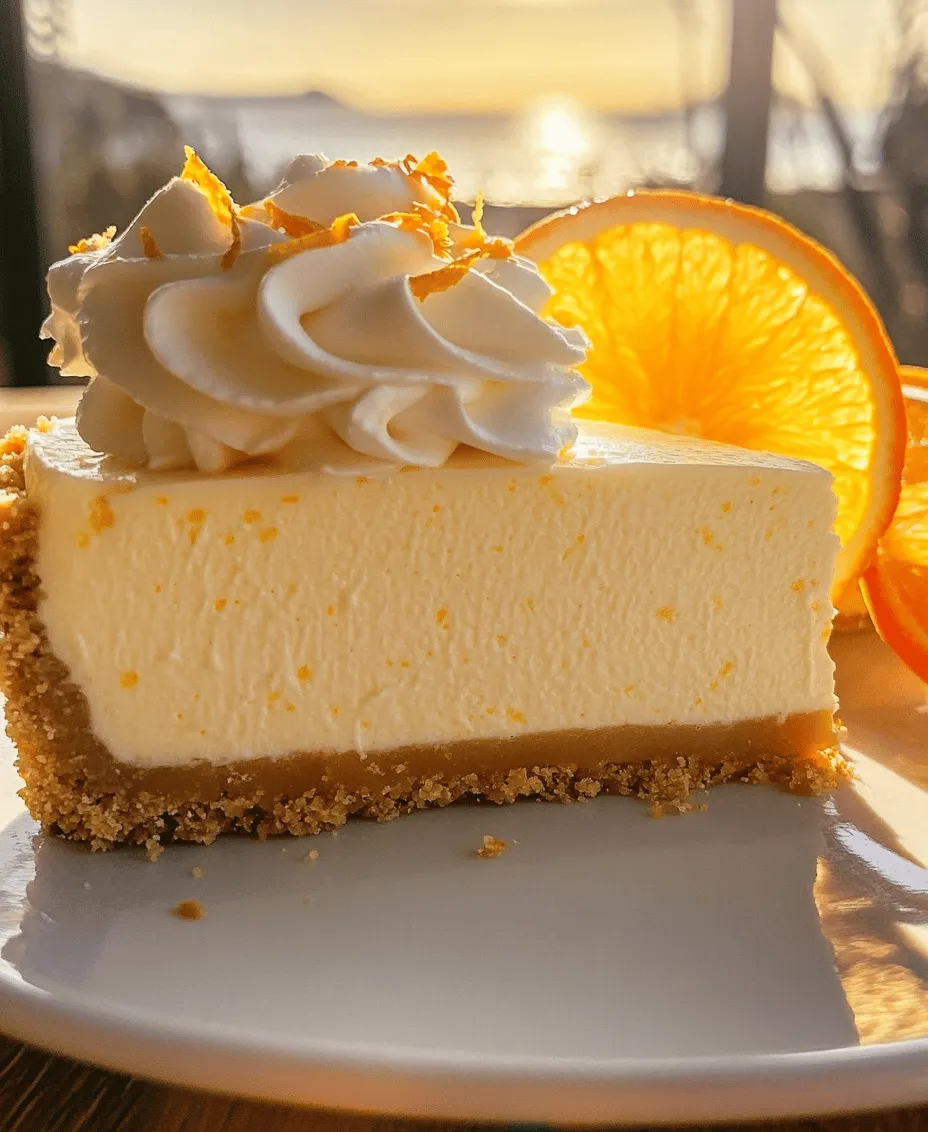 Summer is just around the corner, and with it comes the desire for refreshing desserts that can be enjoyed without the heat of the oven. Enter the *No-Bake Orange Creamsicle Cheesecake*—a delightful fusion of creamy textures and vibrant orange flavors that evoke memories of warm sunny days and childhood treats. This dessert is the perfect indulgence for those sweltering afternoons when you want something sweet but don’t want to crank up the oven.