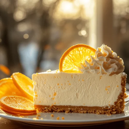 Summer is just around the corner, and with it comes the desire for refreshing desserts that can be enjoyed without the heat of the oven. Enter the *No-Bake Orange Creamsicle Cheesecake*—a delightful fusion of creamy textures and vibrant orange flavors that evoke memories of warm sunny days and childhood treats. This dessert is the perfect indulgence for those sweltering afternoons when you want something sweet but don’t want to crank up the oven.