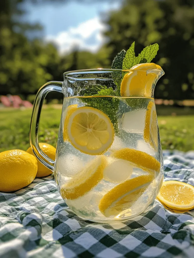 Lemons are the star of the show when it comes to lemonade. Their bright yellow hue and tangy flavor are both invigorating and refreshing. Beyond their taste, lemons are packed with nutritional benefits that make them a worthy addition to any diet. Rich in vitamin C, lemons boost the immune system and serve as a powerful antioxidant. They also contain essential nutrients like potassium and folate, which contribute to overall health.