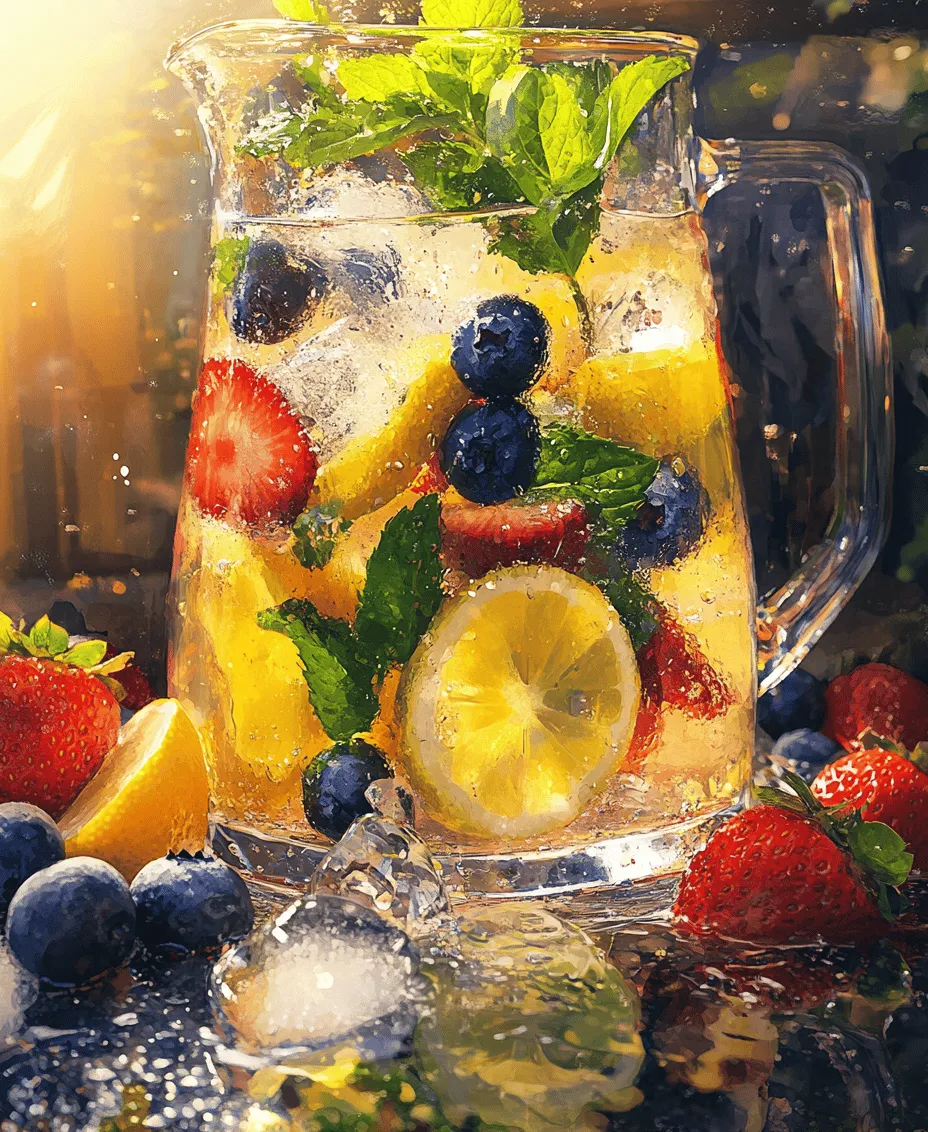To craft the perfect Refreshing Summer Sips, you must first familiarize yourself with the key components that will make this drink both delicious and healthful. Each ingredient plays a vital role in the overall flavor profile and health benefits, ensuring that your summer sip is as nourishing as it is enjoyable.