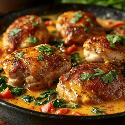 Imagine a dish that marries the rich, savory flavors of tender chicken thighs with a creamy, aromatic sauce that dances on your palate. Welcome to the Texas Roadhouse Butter Chicken Skillet, a delightful recipe that promises to deliver both comfort and satisfaction to your dining table. This dish combines the heartiness of Southern cuisine with a splash of Indian-inspired spices, creating a unique blend that is sure to tantalize your taste buds.