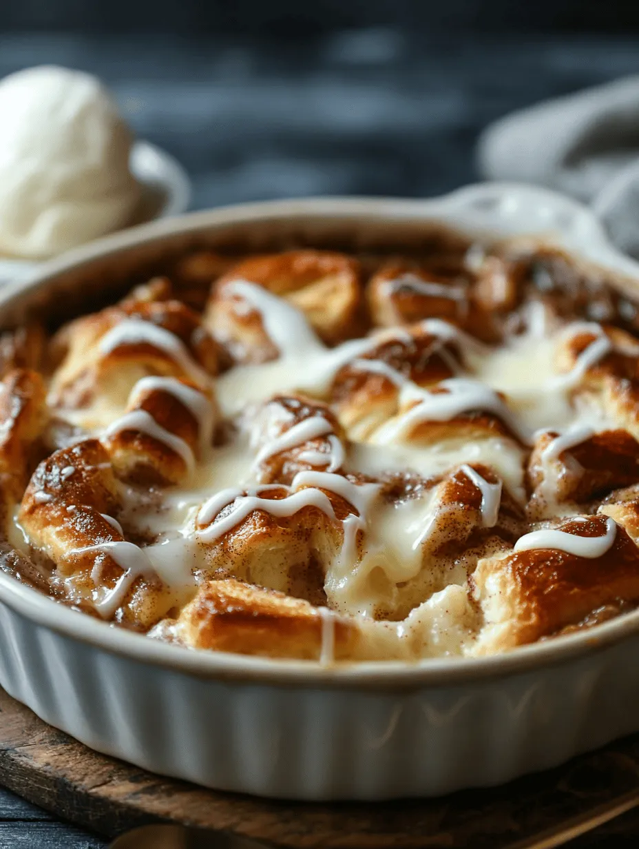 Bread pudding has long been cherished as a comforting dessert, a delightful way to use up stale bread while creating something warm and satisfying. Its appeal lies not only in its rich, custard-like texture but also in its versatility; bread pudding can be customized to suit any palate with various ingredients. Today, we are taking a beloved classic and giving it an exciting twist by incorporating the sweet, spiced goodness of cinnamon rolls.