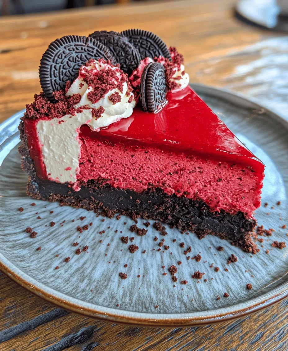 Desserts have an extraordinary ability to evoke joy and create memorable moments, making them an essential part of celebrations across the globe. Whether it’s a birthday party, holiday gathering, or a simple afternoon treat, desserts are often the centerpiece that brings people together. Among the vast array of sweet options, the Red Velvet Oreo Cheesecake stands out as a deliciously indulgent favorite.
