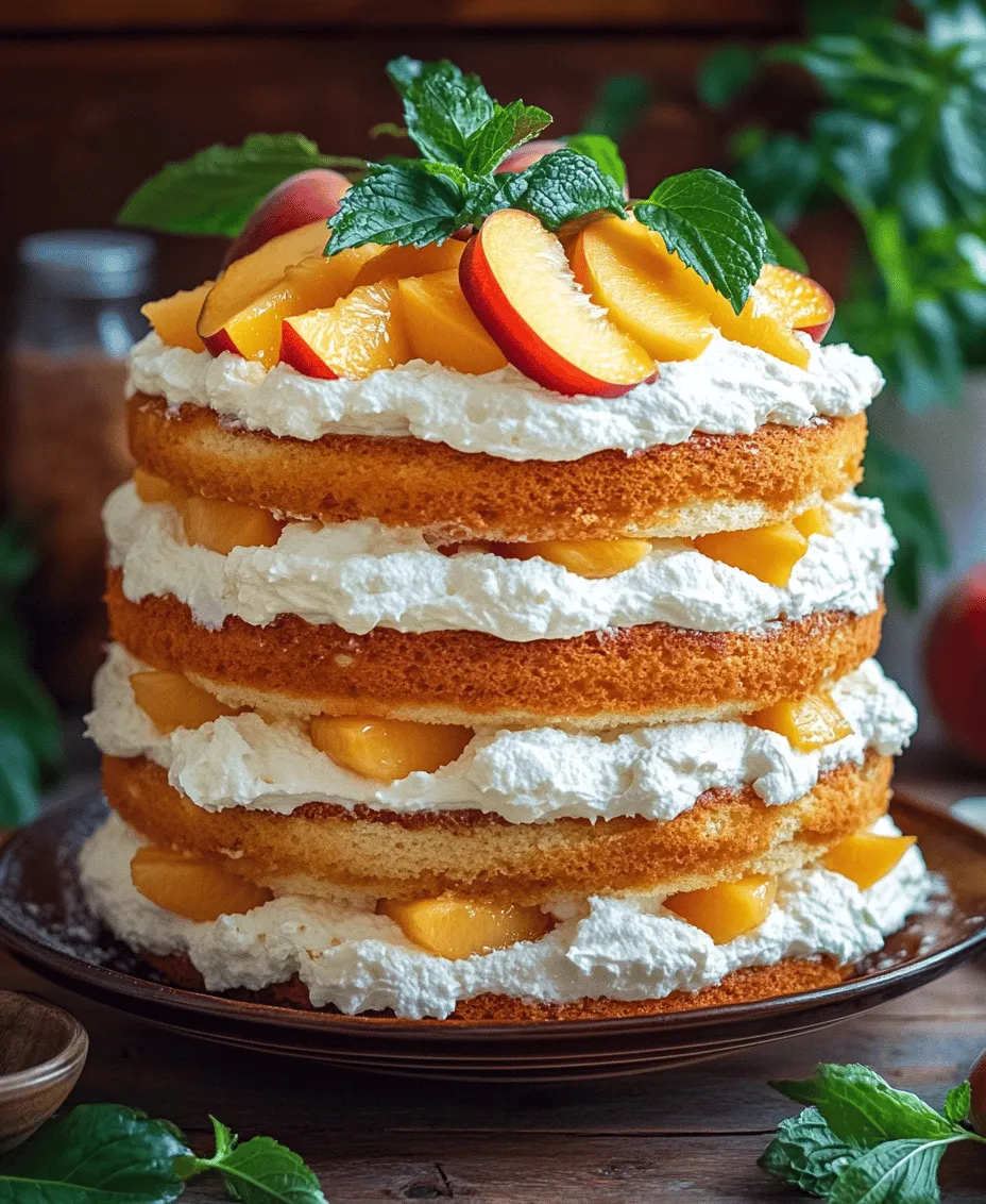 When the sun shines brighter and the days grow longer, there's no better way to celebrate the season than with a luscious dessert that embodies the essence of summer. The delightful combination of peaches and cream is a classic pairing that has captured the hearts (and taste buds) of dessert lovers for generations. Among the many ways to enjoy this flavor duo, the Peaches and Cream Layer Cake stands out as a perfect centerpiece for any warm-weather gathering. This cake is not only visually stunning with its soft layers and fresh fruit but also offers a deliciously creamy flavor that evokes the joy of summer.