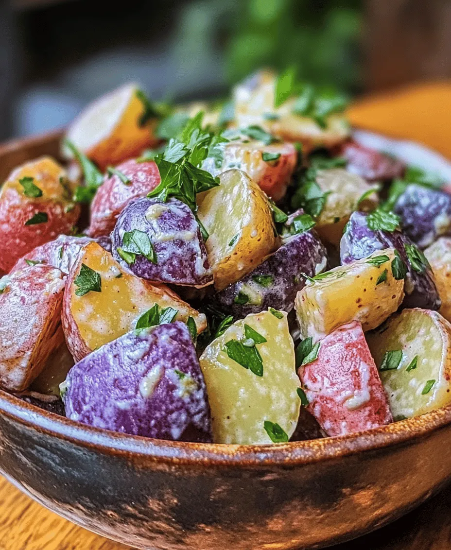 The Red, White, and Blue Potato Salad is not just a dish; it is a vibrant and festive emblem of celebration that perfectly encapsulates the essence of summer gatherings, barbecues, and holiday festivities. With its bright colors representing the American flag, this potato salad is a stunning centerpiece for any table, sure to attract attention and spark conversations. Beyond its visual appeal, the combination of flavors and textures creates a delightful experience for the palate, making it an irresistible addition to your culinary repertoire. In this article, we will delve into the rich history and cultural significance of potato salad in American cuisine, explore the benefits of using colorful potatoes, and provide you with a detailed recipe that will impress your family and friends.