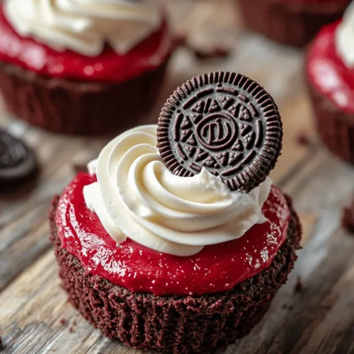 Exploring the components of Mini Red Velvet Oreo Cheesecakes reveals the thoughtful balance of flavors and textures that make them so special. Each ingredient plays a crucial role in achieving the desired taste and presentation, ensuring that every bite is a delightful experience.