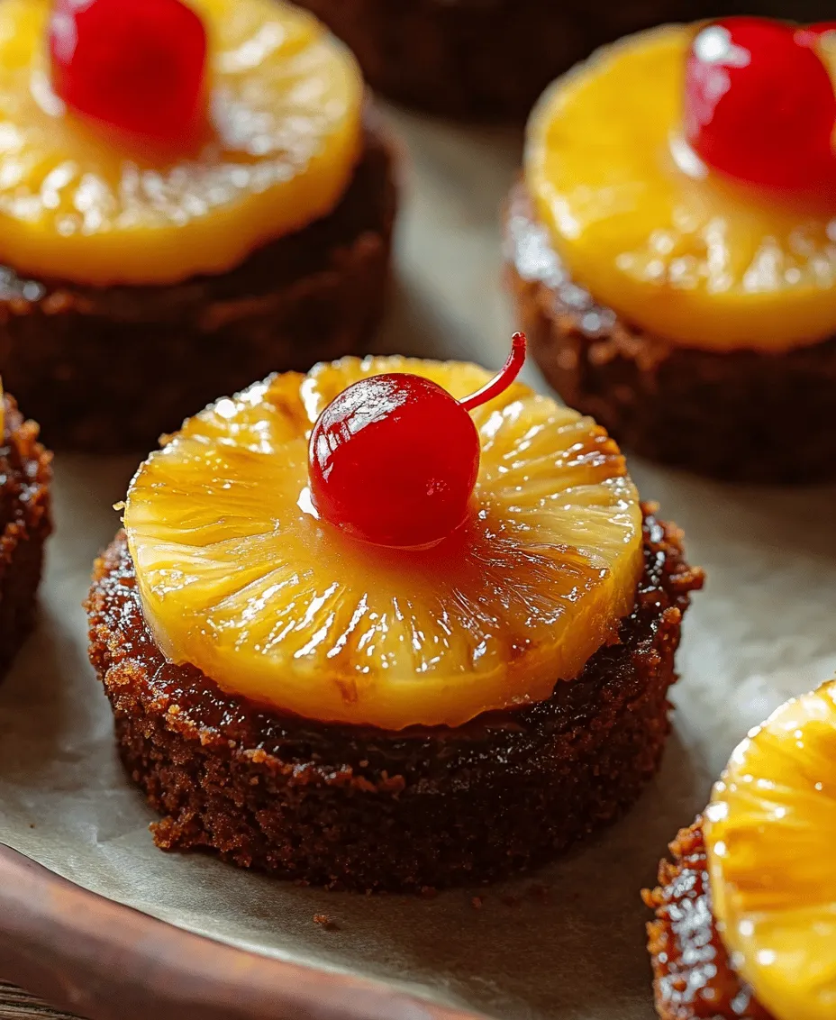 Indulging in a sweet treat doesn't have to be a complex affair. Enter Mini Pineapple Upside-Down Cheesecakes, a delightful fusion of creamy cheesecake and the tropical sweetness of pineapple. This dessert not only tantalizes your taste buds but also adds a stunning visual appeal to any gathering. Imagine serving individual portions of this beloved dessert, where the rich, velvety cheesecake meets the caramelized, juicy pineapple, all beautifully presented in a mini form. Whether you’re hosting a summer barbecue, celebrating a special occasion, or simply treating yourself, these mini cheesecakes are sure to impress.