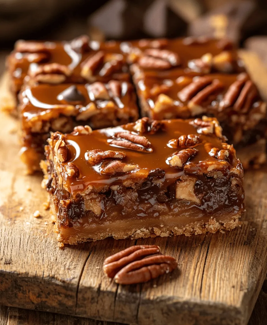 If you have a sweet tooth and a penchant for indulgent treats, the Decadent Turtle Bars are a must-try. These delightful dessert bars beautifully encapsulate the essence of turtles, that classic candy confection adored by many. Named after their resemblance to the shell of a turtle, these bars combine rich chocolate, luscious caramel, and crunchy nuts, creating a dessert that is as visually enticing as it is delicious.