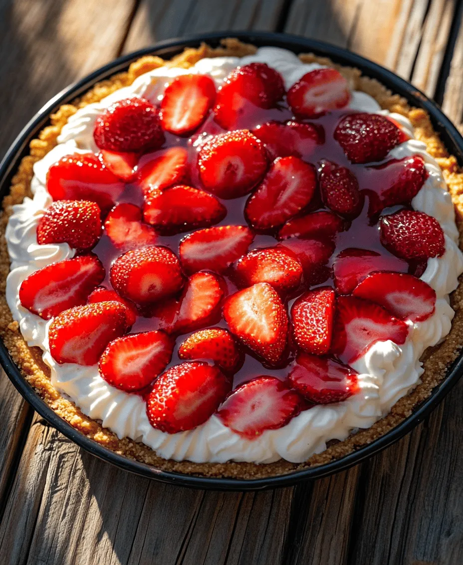 Delight in the refreshing taste of summer with our Strawberry Icebox Pie, a dessert that perfectly balances sweetness and tanginess. This no-bake pie is a tantalizing treat that captures the essence of summer, making it the perfect addition to any gathering or a sweet indulgence for a cozy night in. The beauty of this pie lies not only in its vibrant flavor but also in its simplicity—requiring minimal effort while delivering maximum satisfaction.
