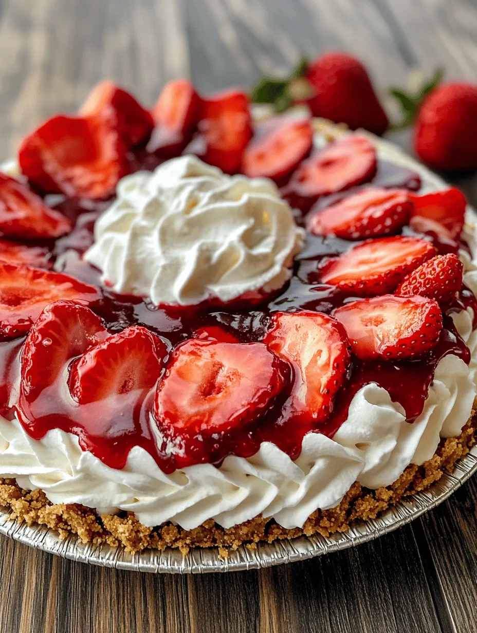 Delight in the refreshing taste of summer with our Strawberry Icebox Pie, a dessert that perfectly balances sweetness and tanginess. This no-bake pie is a tantalizing treat that captures the essence of summer, making it the perfect addition to any gathering or a sweet indulgence for a cozy night in. The beauty of this pie lies not only in its vibrant flavor but also in its simplicity—requiring minimal effort while delivering maximum satisfaction.