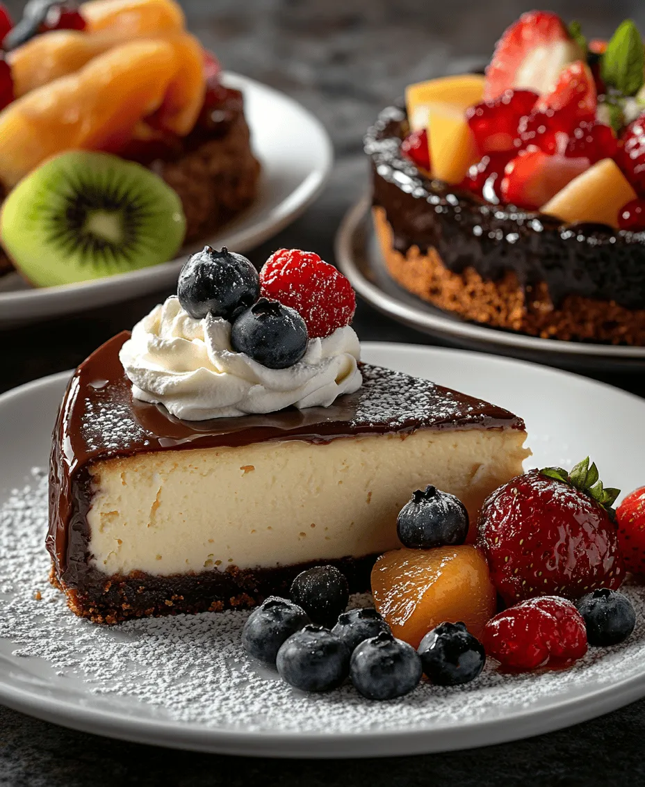 Indulgent desserts have a special place in culinary traditions around the world. They are not merely confections; they are experiences that evoke joy, celebration, and comfort. From the rich creaminess of a cheesecake to the molten goodness of a chocolate lava cake, desserts are often at the center of our most cherished gatherings and celebrations. Whether it's a family dinner, a birthday party, or a festive holiday, these sweet treats bring people together and create lasting memories.