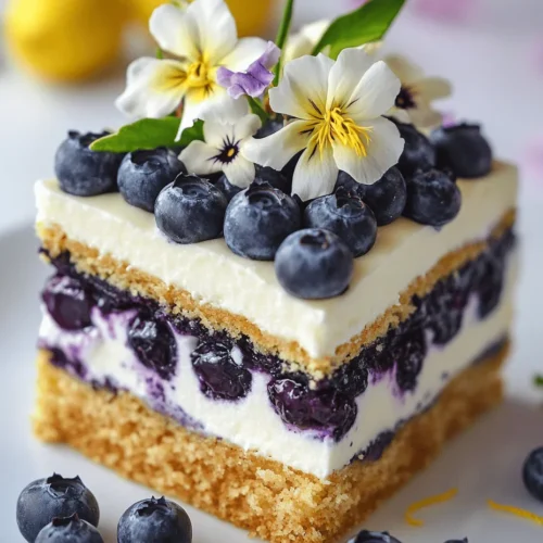 Lemon and blueberry desserts hold a special place in the hearts of many dessert lovers. The combination of tart and sweet is not only refreshing but also invigorating, often evoking memories of sunny days and delightful picnics. Whether it's a luscious lemon blueberry tart, a fluffy blueberry lemon mousse, or a classic loaf, these flavors have permeated the dessert world, captivating taste buds across generations. Among these delightful options stands the Lemon Dazzling Blueberry Dream Cake—a no-bake dessert that promises to be a hit for any occasion.