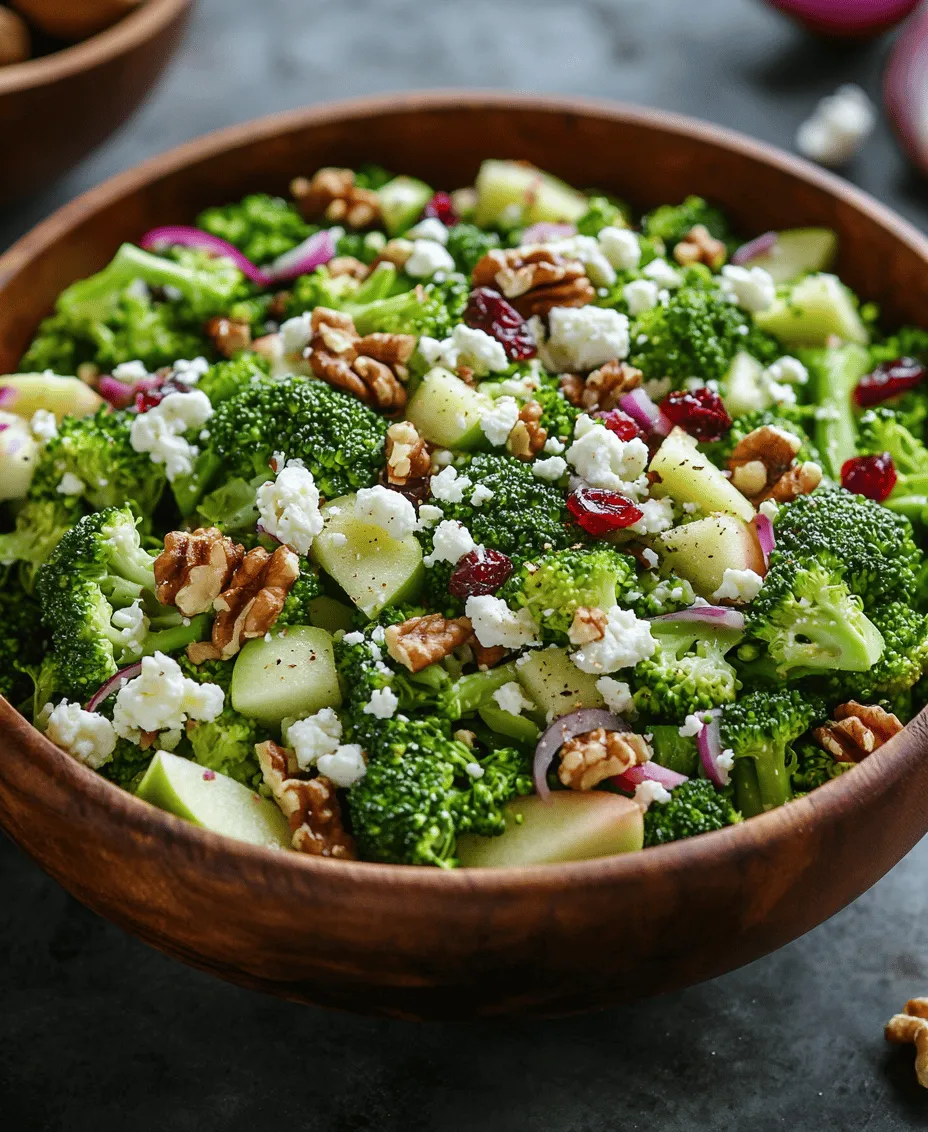 In the world of salads, few combinations are as delightful as the refreshing blend of Honey Crisp apples and broccoli. This Honey Crisp Apple and Broccoli Salad is a culinary masterpiece that marries the crisp sweetness of apples with the earthy, savory notes of broccoli, creating a dish that is both visually appealing and nutritionally robust. The vibrant colors of this salad not only invite the eyes but also signal the health benefits packed within. Ideal for a light lunch, as a side dish at dinner, or a standout contribution to any potluck, this recipe is a celebration of seasonal produce that offers both satisfaction and ease of preparation.