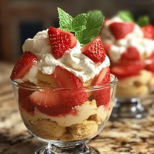 One of the most appealing aspects of this dessert is its reliance on seasonal ingredients, particularly strawberries. When strawberries are in season, they’re at their peak ripeness, bursting with juicy sweetness and vibrant flavor. Using fresh strawberries elevates the dessert from ordinary to extraordinary, bringing a taste of summer to your table. Plus, seasonal ingredients often provide better flavor and nutritional benefits, making them a smart choice for any recipe.