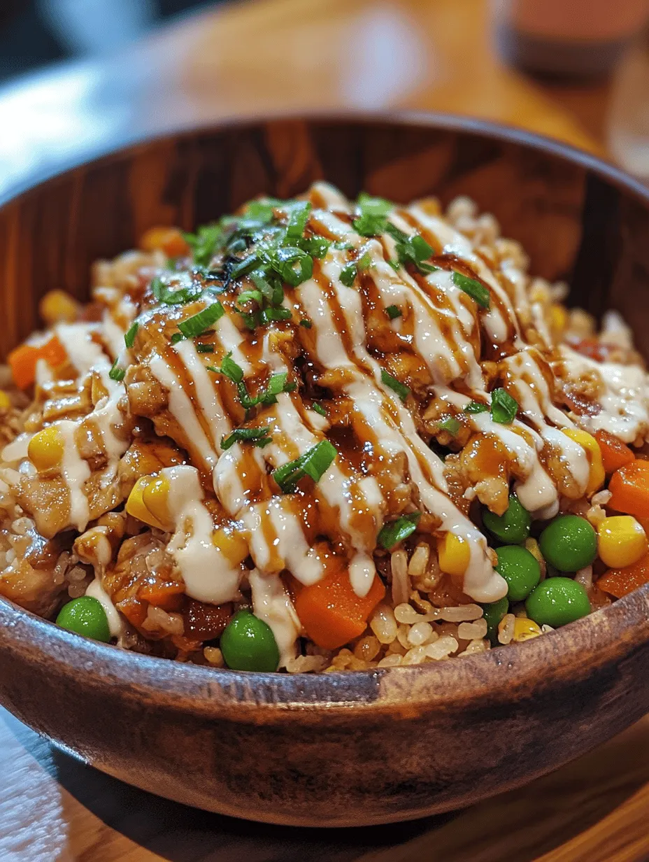 Delve into the vibrant world of homemade cuisine with our Restaurant-Style Chicken Fried Rice recipe. This beloved dish embodies the essence of Asian cooking, offering a delightful blend of flavors and textures that will tantalize your taste buds. Perfectly seasoned chicken, colorful vegetables, and fluffy jasmine rice come together in a harmonious symphony, making this dish a favorite among families and foodies alike.