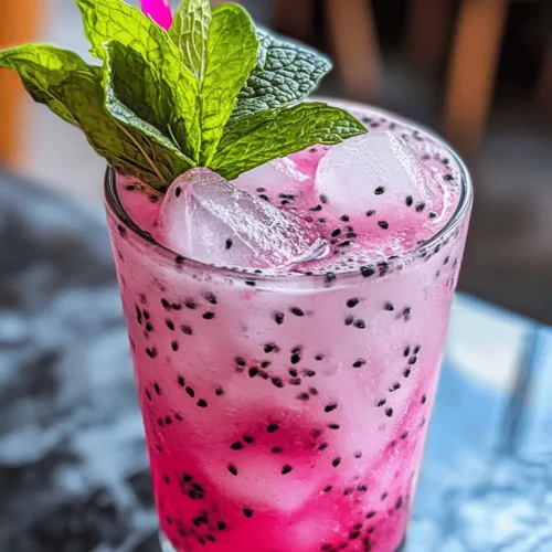 Before diving into the recipe, let’s take a moment to understand the star of our drink—the dragonfruit, also known as pitaya. This tropical fruit is not only visually striking but is also packed with nutritional benefits that make it a great choice for health-conscious individuals.