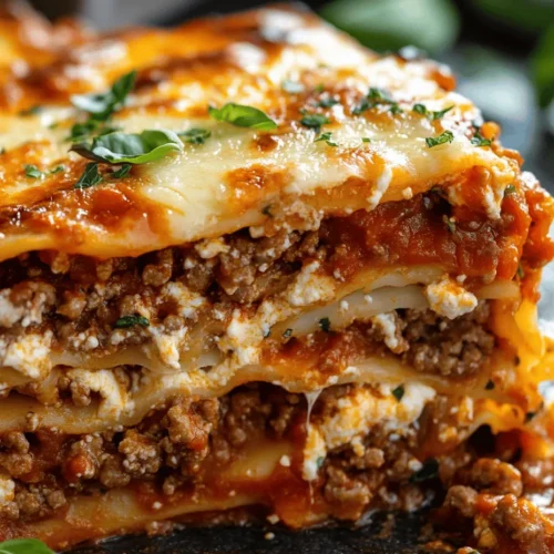 In the world of comfort food, few dishes can compete with a hearty lasagna. Among the many variations, the Million Dollar Lasagna stands out not just for its rich flavors but also for its impressive layers that promise a delightful culinary experience. This recipe combines ground beef and Italian sausage with a blend of cheeses, herbs, and tomatoes to create a dish that feels luxurious while being surprisingly easy to prepare. In this article, we will explore the ingredients, the step-by-step process of making this spectacular lasagna, and the reasons why it truly deserves its name.