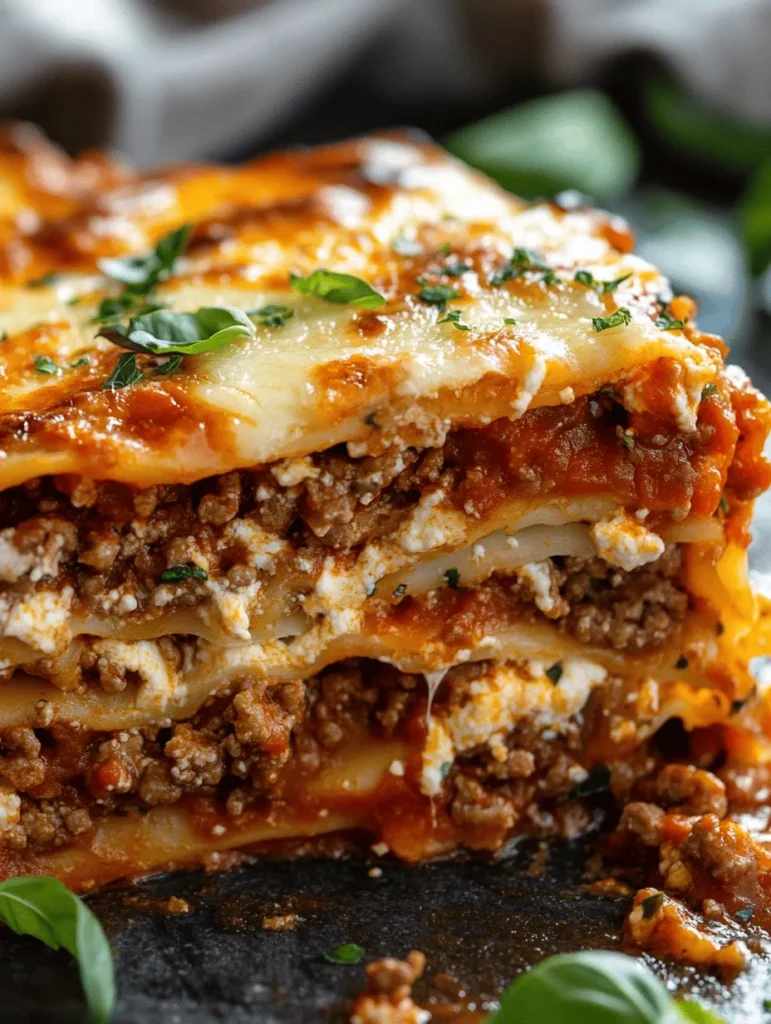 In the world of comfort food, few dishes can compete with a hearty lasagna. Among the many variations, the Million Dollar Lasagna stands out not just for its rich flavors but also for its impressive layers that promise a delightful culinary experience. This recipe combines ground beef and Italian sausage with a blend of cheeses, herbs, and tomatoes to create a dish that feels luxurious while being surprisingly easy to prepare. In this article, we will explore the ingredients, the step-by-step process of making this spectacular lasagna, and the reasons why it truly deserves its name.