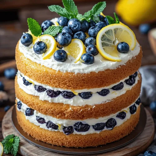 If you're searching for the perfect dessert that harmonizes sweetness with a hint of tartness, look no further than the Lemon Blueberry Cheesecake Cake. This delectable treat offers a delightful balance of flavors, making it an ideal choice for a variety of occasions. Whether you're celebrating a birthday, hosting a gathering, or simply treating yourself to something special, this cake promises to impress.