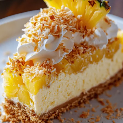 Are you ready to elevate your dessert game with a dish that captures the essence of paradise? The Coconut Pineapple Cheesecake is not just a dessert; it's a tropical escape that combines the creamy richness of traditional cheesecake with the sweet, zesty flavors of pineapple and the delightful crunch of coconut. This decadent treat is perfect for warm summer days, festive gatherings, or simply as a delightful indulgence any time of year.