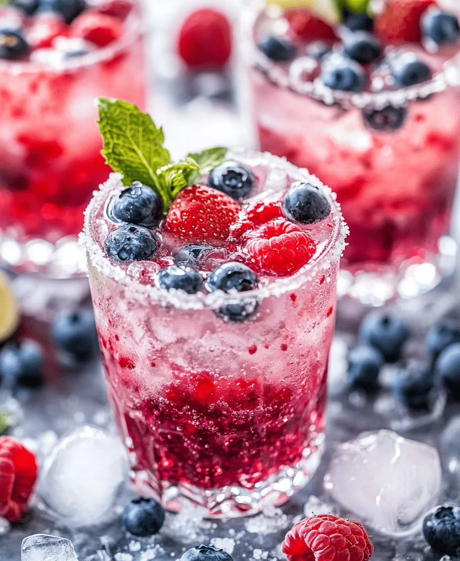 Coconut water, often touted as nature's sports drink, is an excellent hydrator brimming with electrolytes, making it a perfect base for this recipe. On the other hand, mixed berries—such as strawberries, blueberries, and raspberries—add not only vibrant colors but also a wealth of nutrients. When combined, these ingredients create a delicious drink that not only quenches your thirst but also fuels your body with essential vitamins and minerals. The 