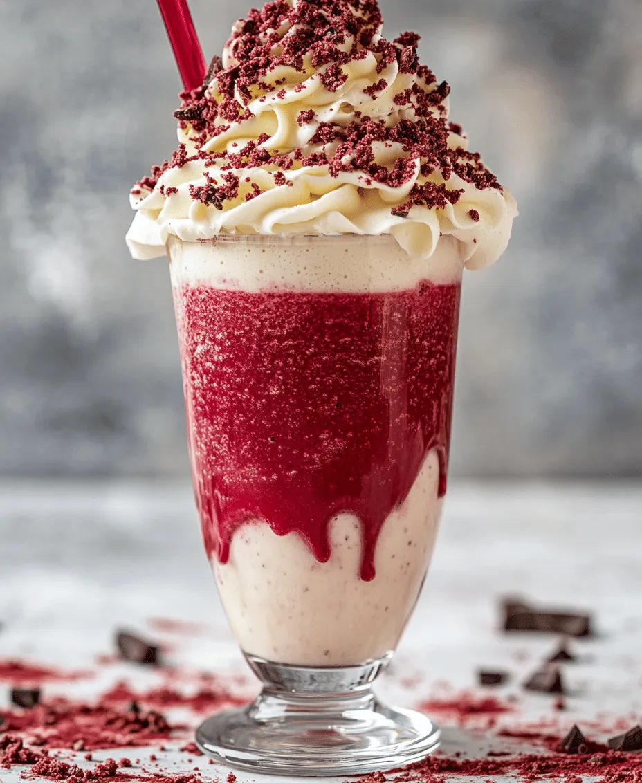 Milkshakes have long stood as a beloved staple in dessert culture, cherished for their creamy texture and rich flavors. From classic chocolate and vanilla to more adventurous combinations, milkshakes evoke a sense of nostalgia and indulgence that resonates with dessert lovers of all ages. Their popularity has surged in recent years, with creative spins on traditional recipes pushing the boundaries of flavor and presentation. Among these innovative treats, the red velvet milkshake has emerged as a standout choice, captivating palates with its striking appearance and rich taste.