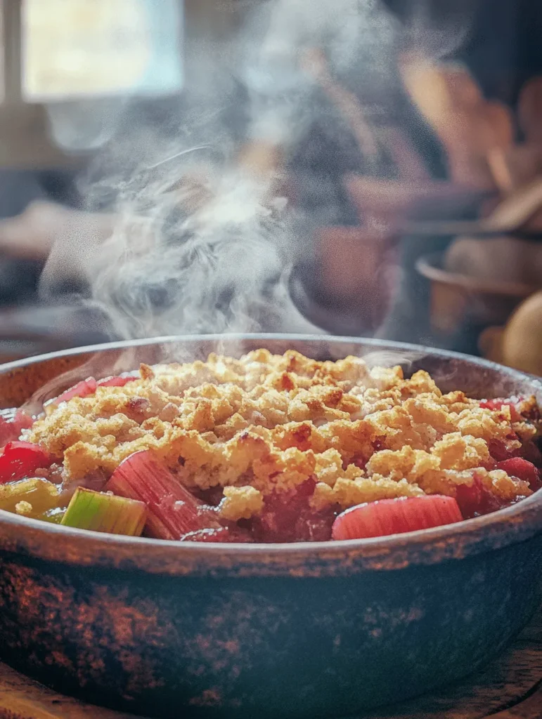 There's something incredibly special about family recipes that span generations, evoking nostalgia and warmth with each bite. Among these cherished culinary traditions, Grandma's Rhubarb Crisp Delight holds a particularly dear place in many hearts. This delightful dessert not only tantalizes the taste buds but also carries with it the essence of family gatherings, summer picnics, and the simple joys of life. The vibrant tartness of rhubarb combined with a crunchy, sweet topping creates a symphony of flavors and textures that can transport you back to your childhood.