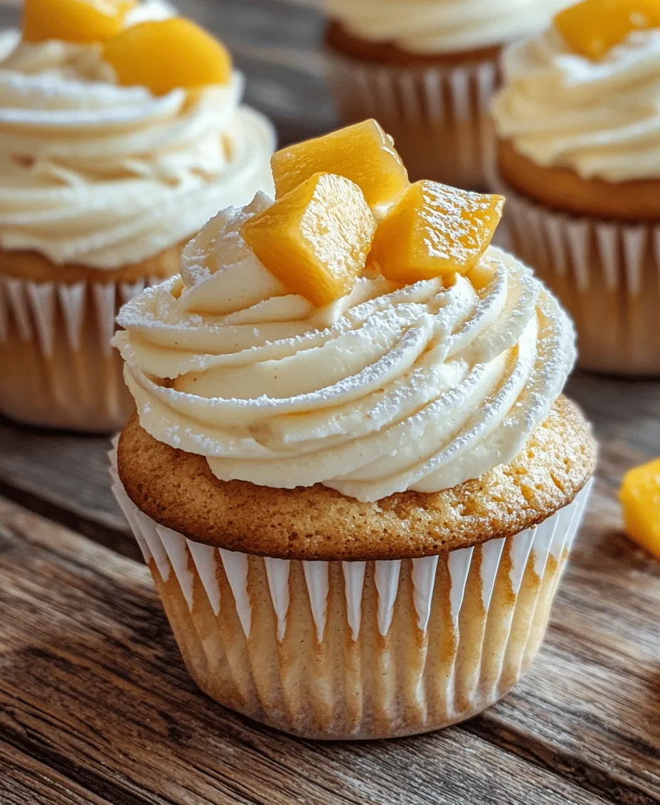 Honey Peach Cream Cheese Cupcakes are a delightful fusion of flavors and textures that perfectly capture the essence of summer. Imagine biting into a soft, fluffy cupcake, filled with the sweetness of ripe peaches and the rich creaminess of cream cheese, all enhanced by the natural sweetness of honey. This recipe is not just a treat for the taste buds; it represents the joy of baking with seasonal ingredients and the nostalgia of summer gatherings.