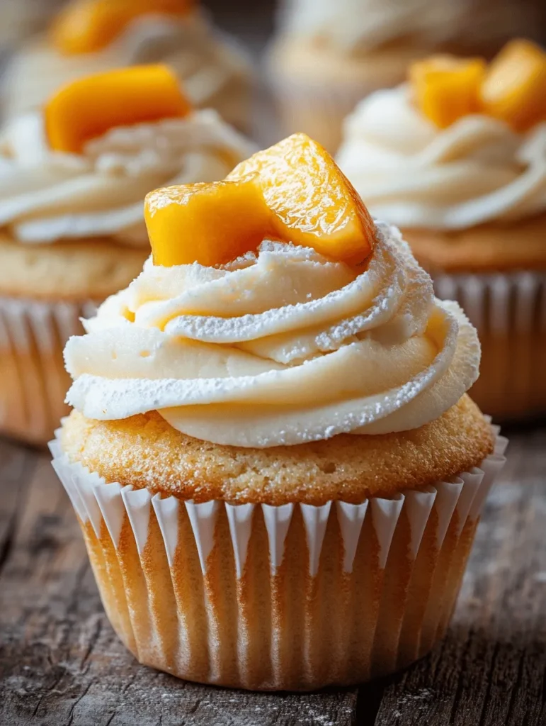 Honey Peach Cream Cheese Cupcakes are a delightful fusion of flavors and textures that perfectly capture the essence of summer. Imagine biting into a soft, fluffy cupcake, filled with the sweetness of ripe peaches and the rich creaminess of cream cheese, all enhanced by the natural sweetness of honey. This recipe is not just a treat for the taste buds; it represents the joy of baking with seasonal ingredients and the nostalgia of summer gatherings.