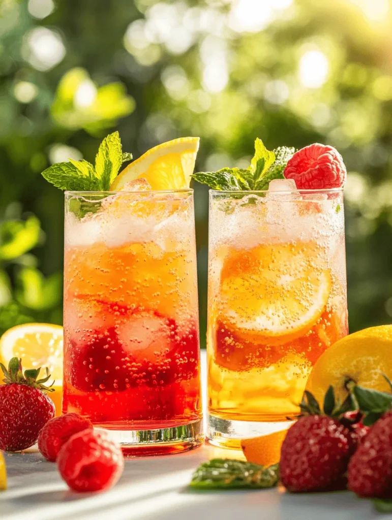 In recent years, there has been a growing trend towards crafting homemade beverages, particularly sodas, as people become more health-conscious and seek creative outlets. The appeal of making your own drinks is undeniable; it allows you to control the ingredients, reduce added sugars, and experiment with flavors that suit your palate. Enter "Bubbly Bliss," a delightful homemade soda recipe that perfectly marries the effervescence of carbonated water with the vibrant flavors of fresh fruit juices. This refreshing concoction is not only a treat for your taste buds but also a feast for the eyes, making it an ideal choice for summer gatherings, backyard barbecues, or simply a relaxing afternoon at home.