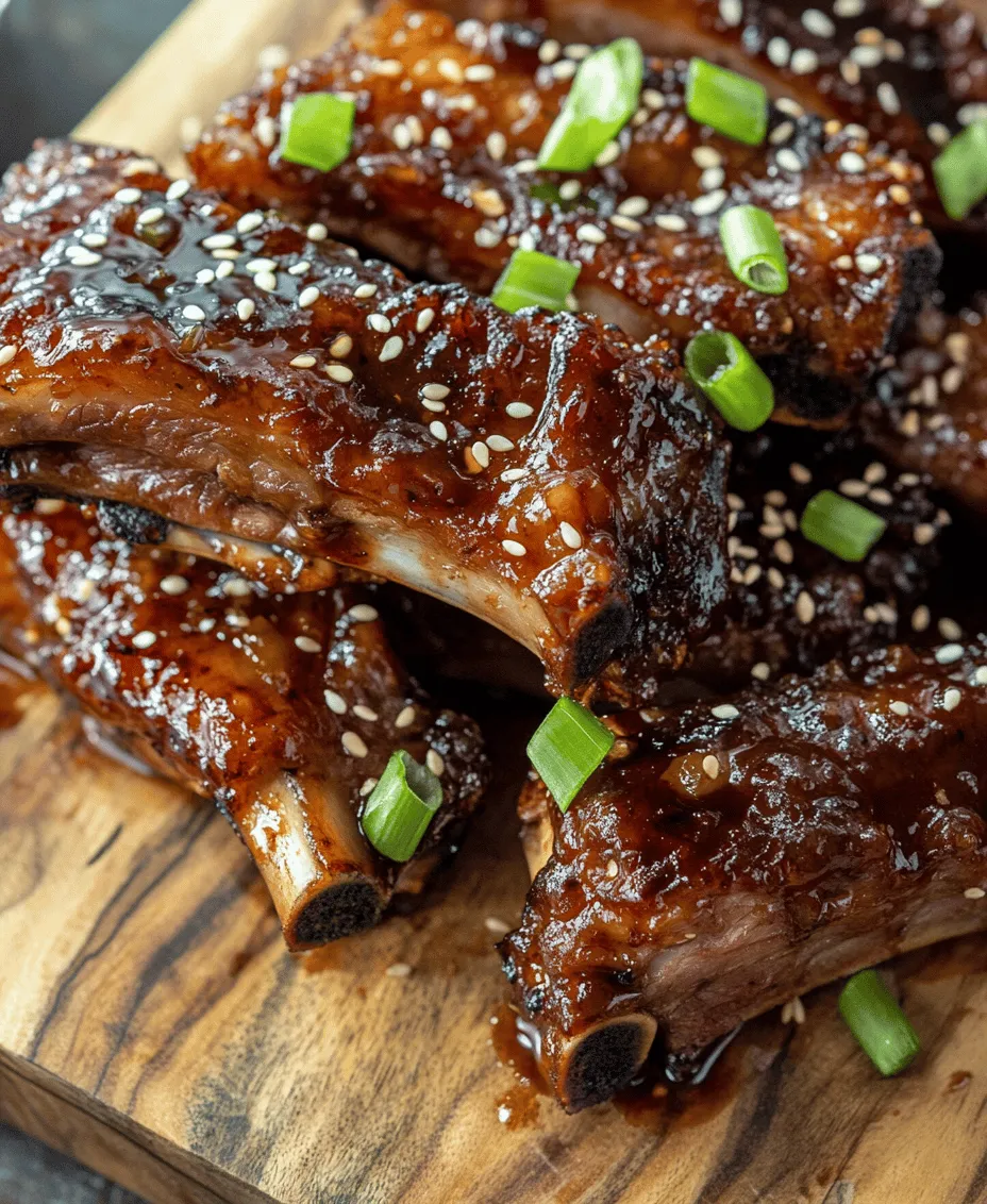 Delve into the world of flavor with these Sticky, Savory Asian Pork Ribs. This dish captures the essence of Asian cuisine, combining sweet, savory, and a hint of spice that will leave your taste buds dancing. The marriage of rich soy sauce, aromatic garlic, and the subtle heat of ginger creates a flavor profile that is both complex and comforting. Perfect for a family gathering or a cozy dinner at home, these ribs are not just a meal; they’re an experience. Imagine biting into tender, succulent meat that falls off the bone, enveloped in a glossy, sticky glaze that clings to your fingers, demanding to be savored.