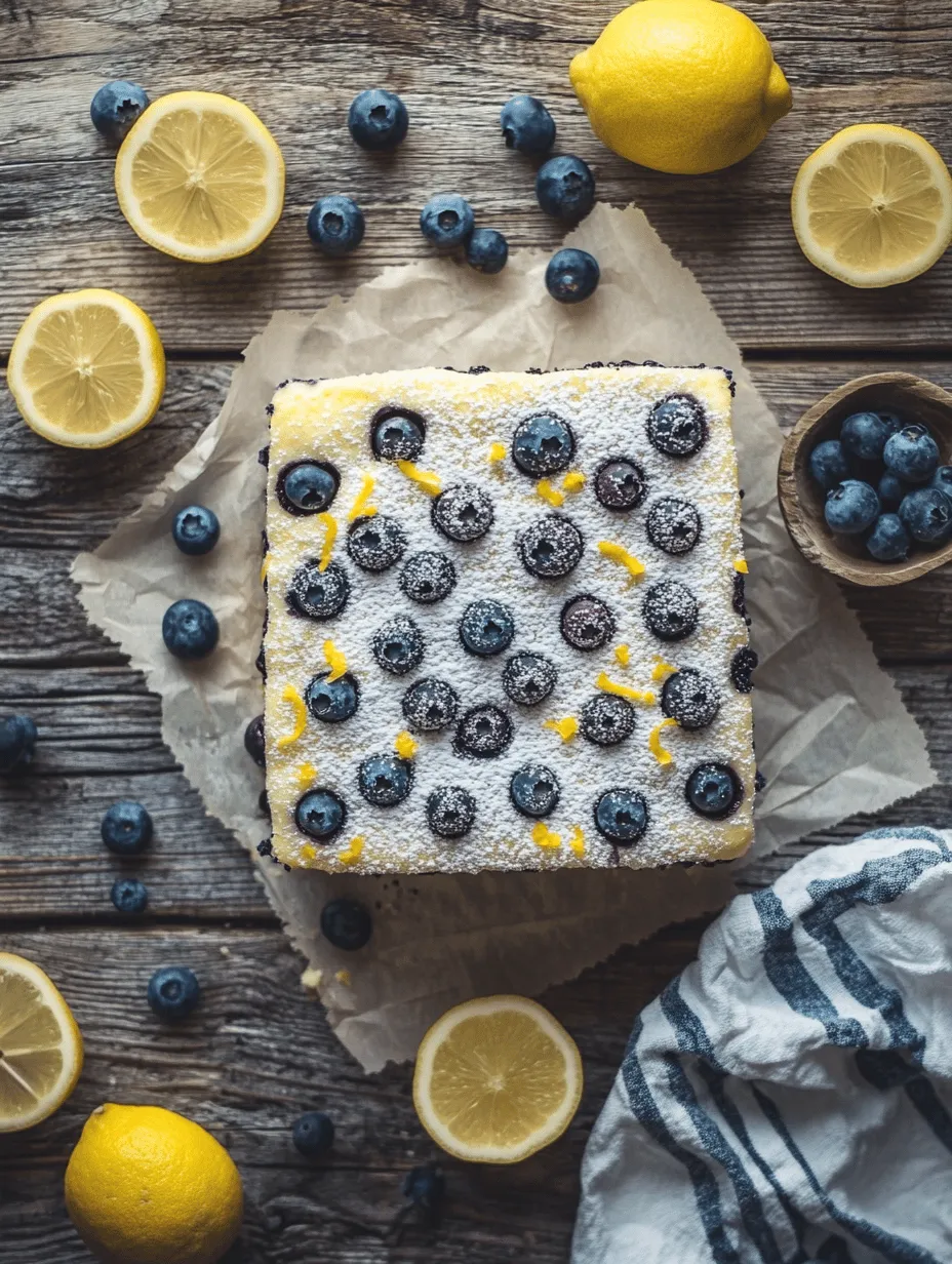 Sheet cakes have become a staple in the world of baking, beloved for their simplicity, versatility, and delightful flavors. Whether for a casual family gathering or a grand celebration, these cakes are an ideal choice for any occasion. Among the myriad of flavors available, the Lemon Blueberry Sheet Cake Delight stands out as a particularly refreshing dessert option. This cake perfectly balances the zesty brightness of lemons with the sweet juiciness of blueberries, creating a treat that is not only delicious but also visually appealing.